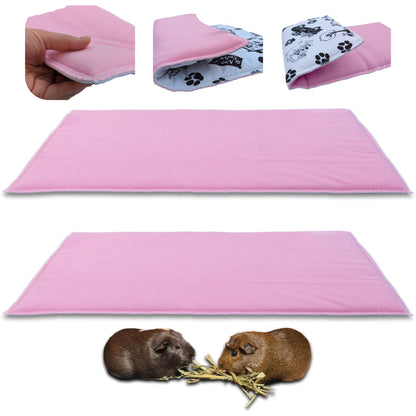 Bulk Discount: Fleece Playgrounds for Guinea Pig and Bunny - All in One, it's a Blanket, a Giant Tunnel, a House, a Cushion and a Bed - Available in multilples colors and sizes