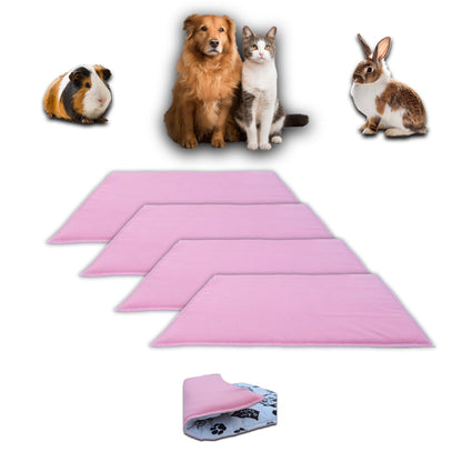 Bulk Discount: Fleece Playgrounds for Guinea Pig and Bunny - All in One, it's a Blanket, a Giant Tunnel, a House, a Cushion and a Bed - Available in multilples colors and sizes