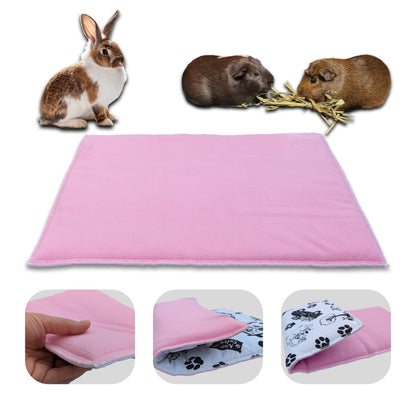 Fleece Playground for Guinea Pig and Bunny - All in One, it's a Blanket, a Giant Tunnel, a House, a Cushion and a Bed - Available in various colors and sizes