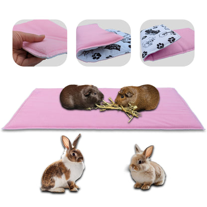 Fleece Playground for Guinea Pig and Bunny - All in One, it's a Blanket, a Giant Tunnel, a House, a Cushion and a Bed - Available in various colors and sizes