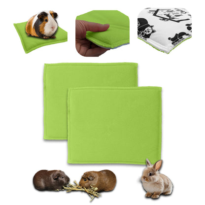 Bulk Discount: Fleece Playgrounds for Guinea Pig and Bunny - All in One, it's a Blanket, a Giant Tunnel, a House, a Cushion and a Bed - Available in multilples colors and sizes